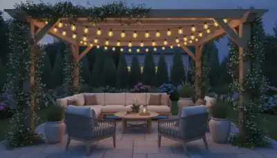 Pergola Beleuchtung: Atmosphäre für draußen