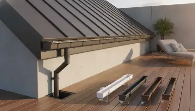 Regenrinnen für Terrassendächer: Schutz und Optik