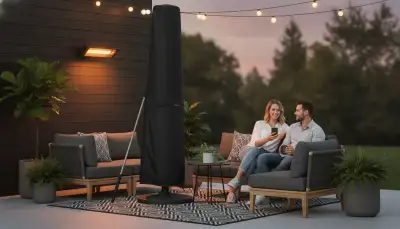 Terrasse smart heizen: App-Heizstrahler im Fokus