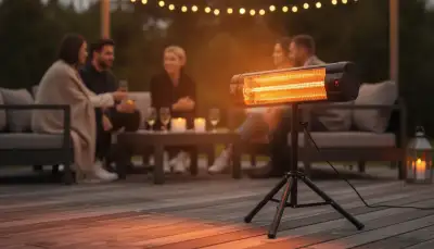 Wärme auf Knopfdruck: Terrassen Heizröhren