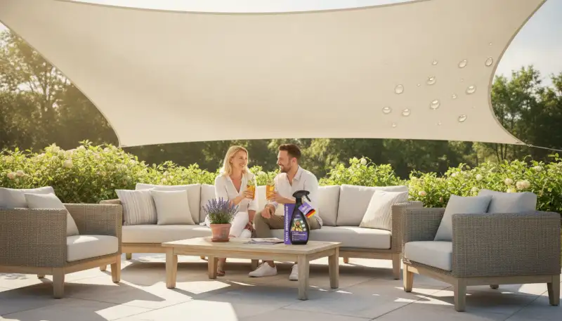 Dreieckiges Sonnensegel: Design und Funktion