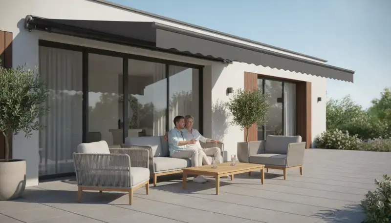 Großzügige Gelenkarmmarkisen: 5-6m Modelle