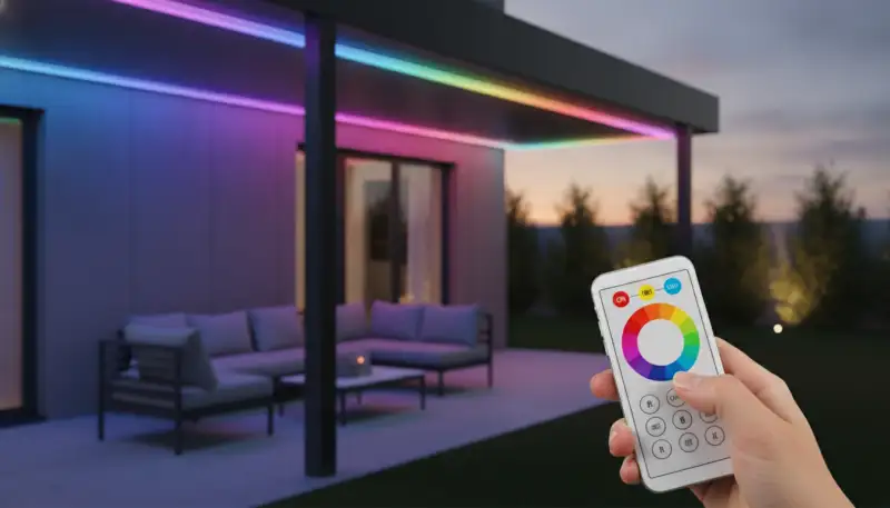 LED Streifen: Licht für Ihre Überdachung
