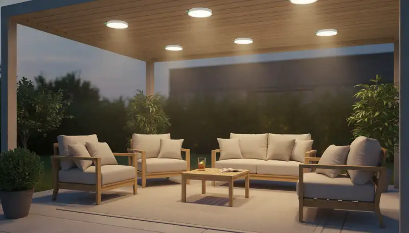 Moderne Einbaustrahler für Ihre Terrasse