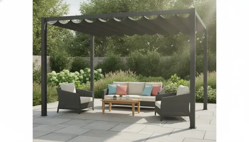 Pergola-Dach: Stilvoll und Funktional