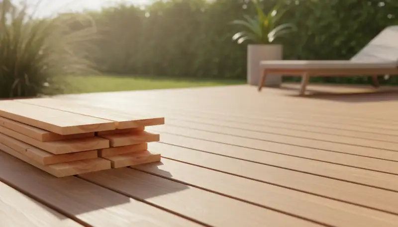 Robuste Terrassendielen Holz: Natürliche Schönheit