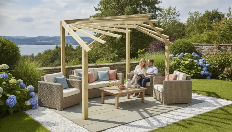 Stand-Pergola: Flexibler Schattenspender für den Garten