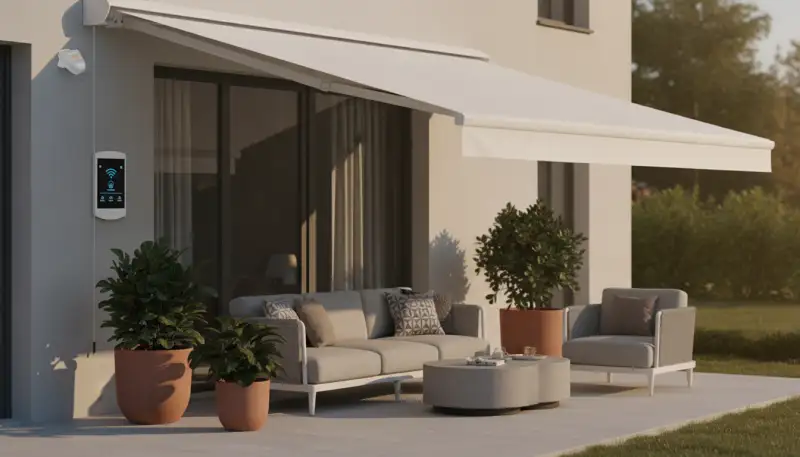 Vollkassettenmarkise: Eleganz trifft Smart Home