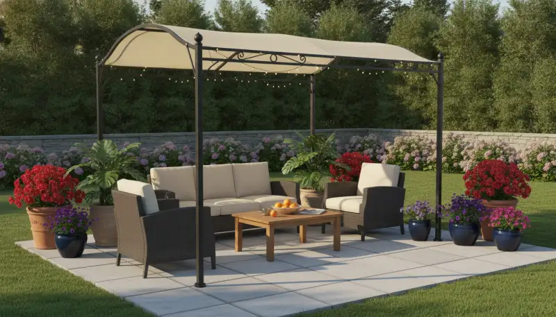 Wetterfeste Pergola Dächer: Schutz und Stil